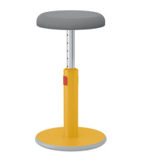 Sgabello sit-stand Ergo Cosy - giallo - Leitz