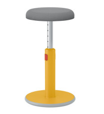 Sgabello sit-stand Ergo Cosy - giallo - Leitz