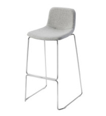 Sgabello Tosca TOS - senza braccioli - grigio chiaro - Unisit