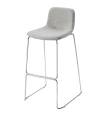 Sgabello Tosca TOS - senza braccioli - grigio chiaro - Unisit