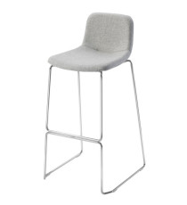 Sgabello Tosca TOS - senza braccioli - grigio chiaro - Unisit