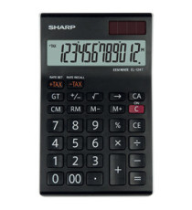 Sharp - Calcolatrice da Tavolo EL-124T - 12 cifre - EL-124T