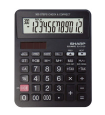 Sharp - Calcolatrice da Tavolo EL-CC12D - 12 cifre - EL-CC12D