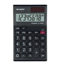 Sharp - Calcolatrice da tavolo EL310ANWH