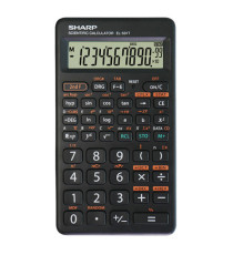 Sharp - Calcolatrice scientifica - Bianco - EL501TBWH