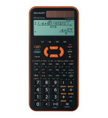 Sharp - Calcolatrice Scientifica EL-W531XG - Arancione - ELW531XGYR