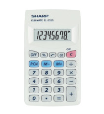 Sharp - Calcolatrice tascabile - EL233SB