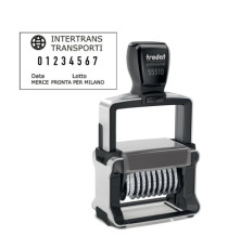 Timbro Professional 4.0 55510/PL Numeratore - 10 colonne - 5 mm - autoinchiostrante - Trodat