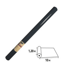Tovaglia idrorepellente - in rotolo - 1,2 x 10 m - spunbond - nero - Pro Nappe