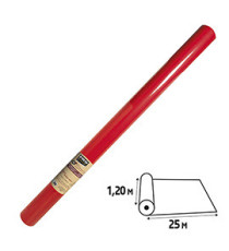Tovaglia idrorepellente - in rotolo - 1,2 x 25 m - spunbond - rosso - Pro Nappe