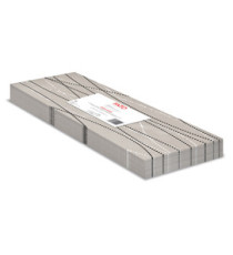 Tovaglia linea Airlaid - 100 x 100 cm - perla / tortora - Fato - conf. 25 pezzi