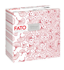 Tovagliolo linea AirLaid - carta - 40 x 40 cm - biloba/bordeaux - Fato - conf. 50 pezzi