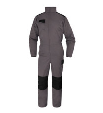 Tuta da lavoro M1CO2 - taglia XL - twill/poliestere/cotone - grigio - Deltaplus
