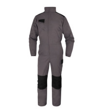 Tuta da lavoro M1CO2 - taglia XL - twill/poliestere/cotone - grigio - Deltaplus