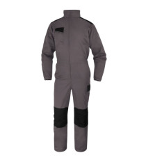 Tuta da lavoro M1CO2 - taglia XL - twill/poliestere/cotone - grigio - Deltaplus