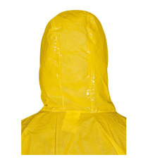 Tuta di protezione Deltachem - taglia L - giallo - Deltaplus