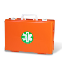 Valigetta di pronto soccorso Medic 1 - 25x19x9 cm - fino a 2 persone - arancio - PVS