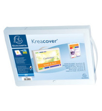 Valigetta Kreacover PPL personalizzabile - 24 x 32 cm - dorso 4 cm - Exacompta