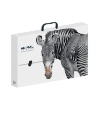 Valigetta polionda Animal Friends - 28 x 38 cm - dorso 5 cm - fantasie assortite - Colorosa