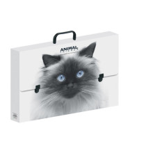 Valigetta polionda Animal Friends - 28 x 38 cm - dorso 5 cm - fantasie assortite - Colorosa
