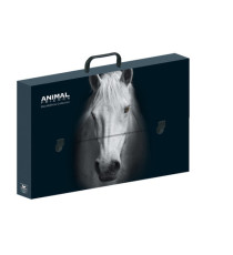 Valigetta polionda Animal Friends - 28 x 38 cm - dorso 5 cm - fantasie assortite - Colorosa