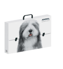 Valigetta polionda Animal Friends - 28 x 38 cm - dorso 5 cm - fantasie assortite - Colorosa