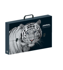 Valigetta polionda Animal Friends - 28 x 38 cm - dorso 5 cm - fantasie assortite - Colorosa