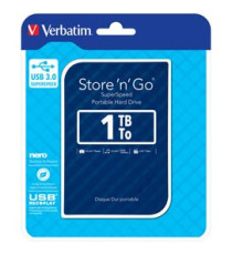 Verbatim - Usb 3.0 portatile Store 'N'Go 9,5mm drive - Blu - 53200 - 1TB