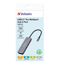 Verbatim - USB-C Pro Multiport Hub 8 Port - 32151