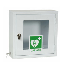 Visio Teca per defibrillatore semiautomatico - bianco - PVS