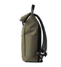 Zaino Roll-top Drop - 30 x 42 x 14 cm - gomma - verde - In Tempo