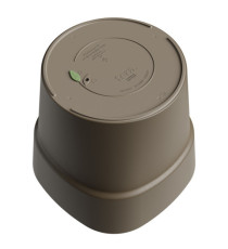 Vaso Andromeda - 13 L - diametro 28 cm - blu profondo - TeraPlast