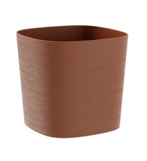 Vaso quadrato Capri - 26 L - terracotta - TeraPlast