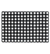 Zerbino Gummy - 50 x 100 cm - nero - Velcoc