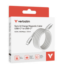 Verbatim - Cavo USB-C to USB-C 100W - Grigio - 31854 - 120cm