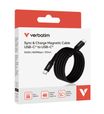 Verbatim - Cavo USB-C to USB-C 100W - Nero - 31863 - 120cm