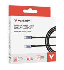 Verbatim - Cavo USB-C to USB-C _100W - 31846 - 120cm