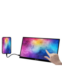 Verbatim - Monitor Portatile 17 - touchscreen Full HD - 1080p