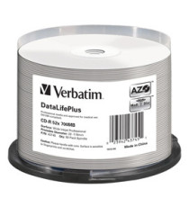 Verbatim - Scatola 50 CD-R Data Life Plus - spindle 1X-52X - 43745 - 700MB