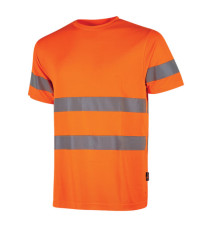 T-shirt alta visibilità Mizar - taglia XL - arancio fluo - U-Power - conf. 3 pezzi