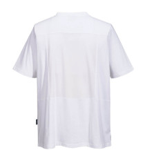 T-shirt chef unisex - maniche corte - taglia M - bianco - Portwest