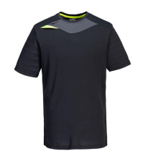T-shirt DX4 - maniche corte - antibatterica - taglia L - nero - Portwest