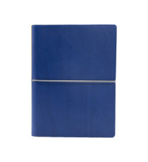Taccuino Evo Ciak - 15 x 21 cm - fogli bianchi - copertina blu - In Tempo