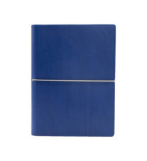 Taccuino Evo Ciak - 9 x 13 cm - fogli bianchi - copertina blu - In Tempo