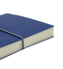 Taccuino Evo Ciak - 9 x 13 cm - fogli bianchi - copertina blu - In Tempo