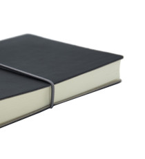 Taccuino Evo Ciak - 9 x 13 cm - fogli bianchi - copertina nero - In Tempo