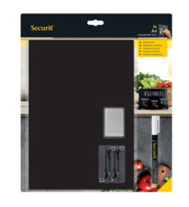 Tag - 21 x 29,7 cm (A4) - nero - Securit - set 5 pezzi