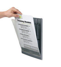 Targa per porte/pareti Click Sign - 14,9 x 5,3 cm - Durable