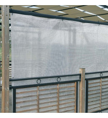 Telo occhiellato - per coperture - 2 x 3 m - PE/rafia - bianco - Verdemax