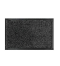 Zerbino asciugapassi Nevada - 90 x 120 cm - grigio antracite - Velcoc
